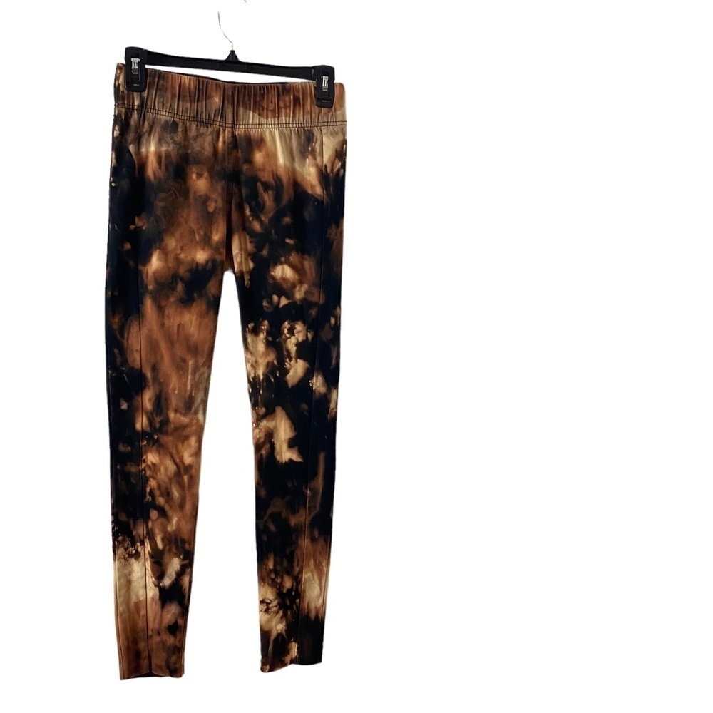 Loft Outlet Lounge Tie Dye Galaxy Wide Band Waist Leggings  Multi Colors Sz XS